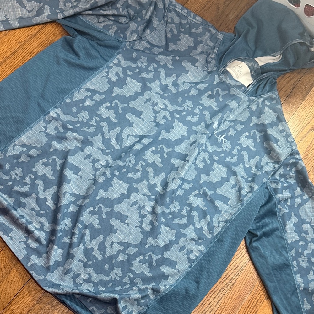 Huk Blue Camouflage Hoodie